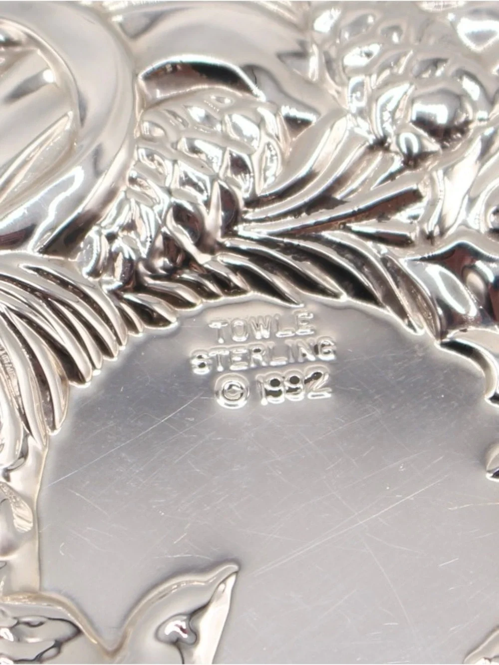 Towle 1992 Sterling 12 Days of Christmas Wreath 